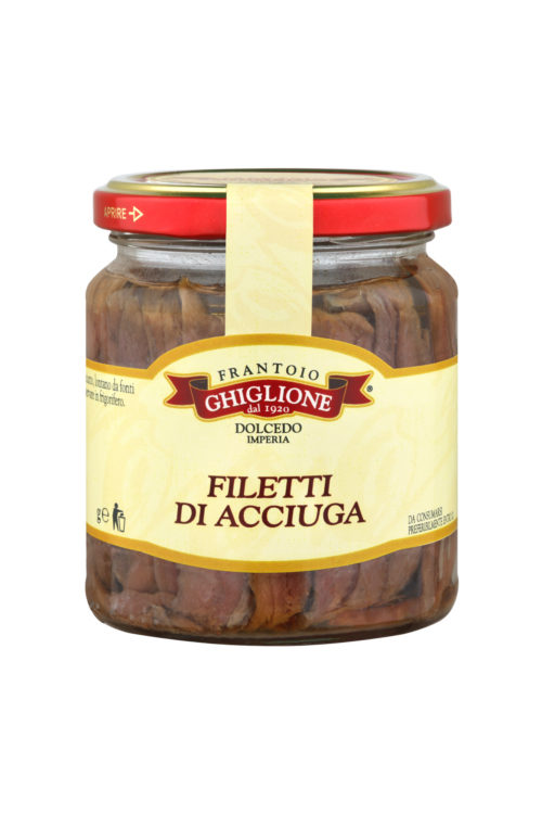 FILETS D’ANCHOIS À L’HUILE D’OLIVE